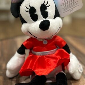 Disney Minnie Mouse Plush Toy - 100th Anniversary Edition